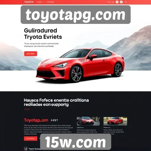 Evolução do design do site toyotapg